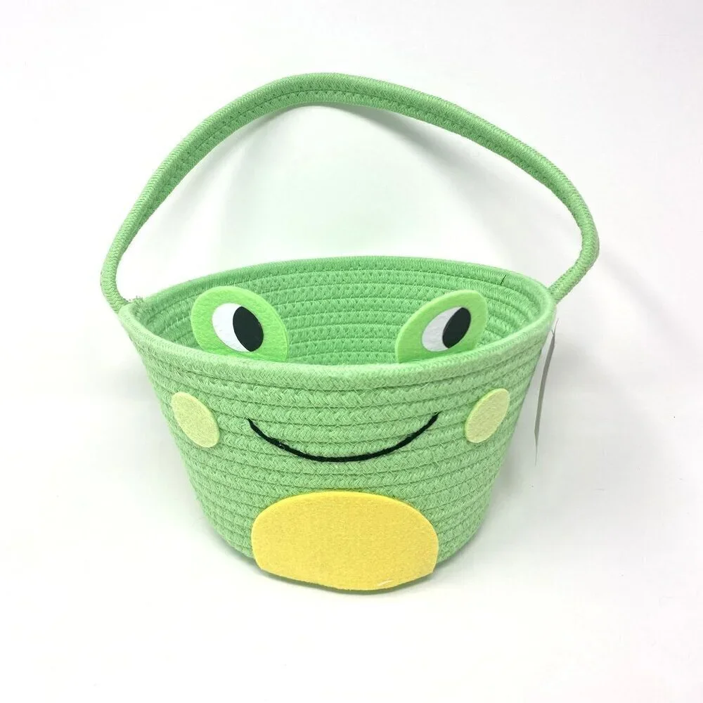 Target Circular Rope Decorative Easter Basket Frog Green Spritz™ Decor